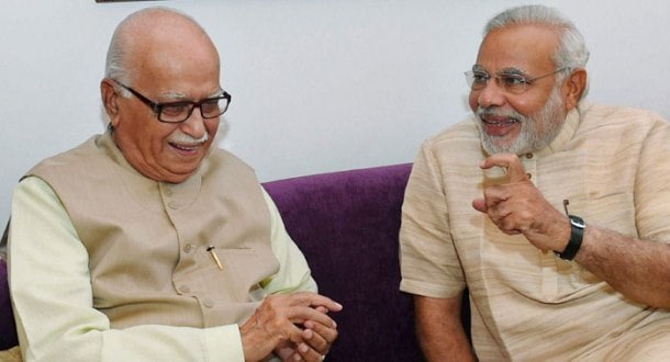 PHOTOS: Narendra Modi meets L K Advani | The Indian Express