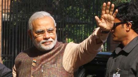 Party had attacked Modi over his 10-point governance agenda and termed it Ten Commandments.