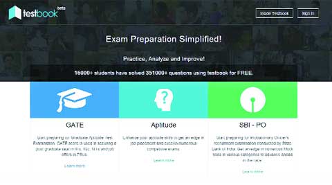 The portal has been made to understand the exam pattern.