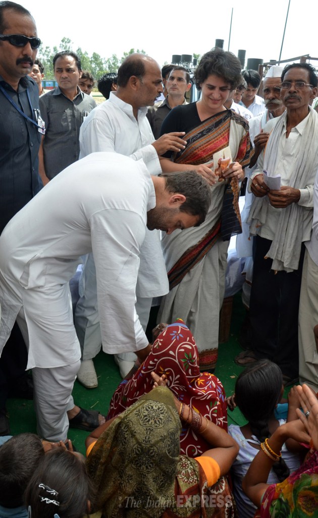 Rahul Gandhi Priyanka Vadras First Visit To Amethi Post Poll Debacle 4579