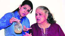 Shubha Khote and Bhavana Balsaver