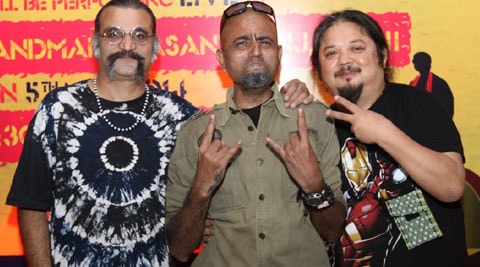 Subir Malik, Nitin Malik and Sonam Sherpa