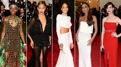 Met Gala 2014: Beyonce, Rihanna, Kim Kardashian, Victoria show off ...