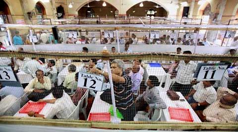 Counting for bypolls in three Lok Sabha and 33 Assembly seats across 10 states began on Tuesday morning.