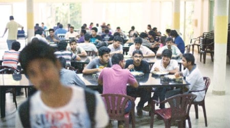 MIT’s academic block-1 where Suri and Nadella studied;  the institute’s cafeteria, now renovated.
