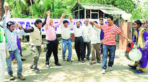 At Andhra Bhawan, New Delhi.