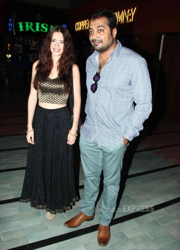 Anurag Kashyap S Movie Date With Estranged Wife Kalki Koechlin Entertainment Gallery News The Indian Express