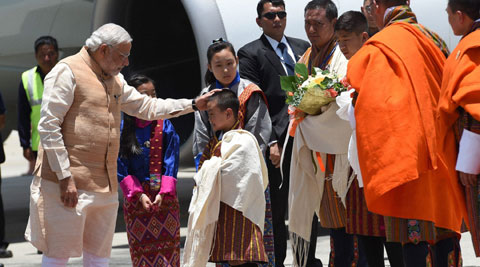 Image result for pm modi in bhutan images