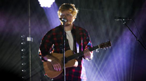 Ed Sheeran on Pharrell Williams: I swear Pharrell has special foresight. (Source: Reuters)