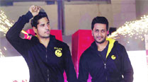 Sidharth Malhotra and Riteish Deshmukh 
