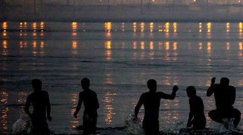 The human bodies in the Ganga are biodegradable. Industrial and agricultural chemicals are not.