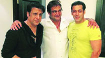 Govinda, Salman Khan and Mahesh Manjrekar