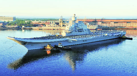 The INS Vikramaditya