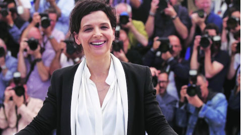 Juliette Binoche at the 67th Cannes Film Festival