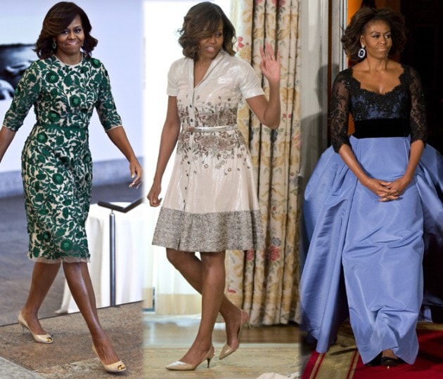 Michelle Obama turns heads with her style statement | Picture Gallery ...