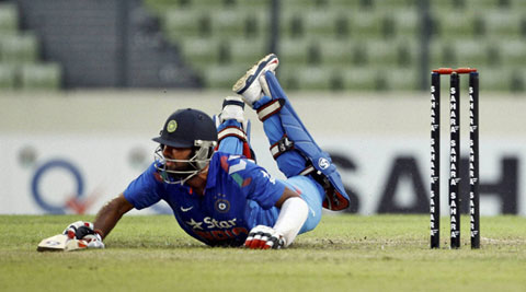 Cheteshwar Pujara (27) again turned out to be a failure in the shorter format. (Source: AP)