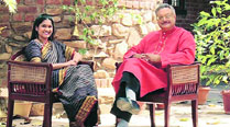 Siddharth Kak and Renuka Shahane