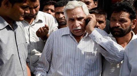 Ravindra Singh, father of MBA student Ranbir Singh who was killed in a fake encounter in Dehradun in July 2009. (Source: PTI)