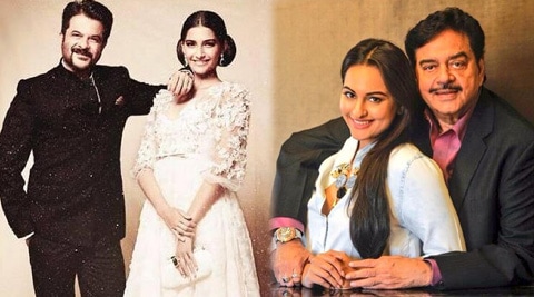 Sonakshi Sinha and Sonam Kapoor were bit by the nostalgic bug on Father's day (June 15).