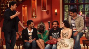 Humshakals Riteish, Saif Ali Khan, Ram Kapoor have some fun with Kapil, dadi