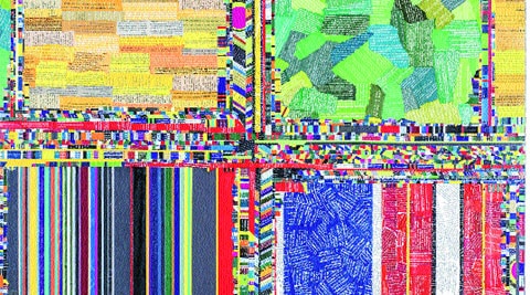 Yuvan Bothisatuvar’s work titled Scottish Landscape.