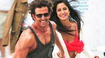 Hrithik and Katrina Kaif enjoy a fun moment
