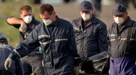 US intelligence officials said Russian claims the Ukrainian government had shot down the plane were 'not plausible' noting that the territory was clearly under rebel control. (Source: AP)