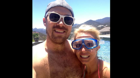 Spears, 32, and her boyfriend David Lucado finished their USD 30 meal.