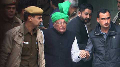Chautala, his son and eight others, including Vidya Dhar and Badshami, had been awarded 10 years jail term for illegally recruiting 3,206 junior teachers in the year 2000. (Source: PTI)