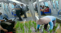 Express LOL: Celebrating the Mumbai Metro public showers