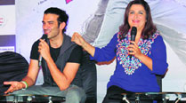 Farah Khan with Sahil Prem