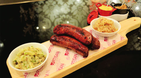 Hartman is in the city till July 22 to train the chefs at Sofitel Hotel, Bandra in traditional sausage-making.