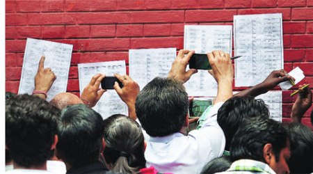 Students now prefer private universities to pursue BTech. (Express Photo:Ravi Kanojia)