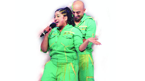 RJ Malishka; Kushal Punjabi and Tara-Jean Popowich  (clockwise from right)