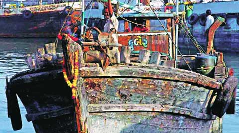 Kuber, the vessel terrorists used to reach Mumbai.