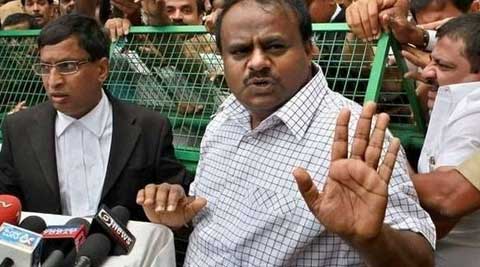 The 35-minute audio clip is a conversation between Kumaraswamy and the aspirant from Bijapur. (Source: PTI)