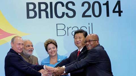 Modi said BRICS was the first grouping in the world based on future potential, and not on existing prosperity or shared identities. (Source: PTI)