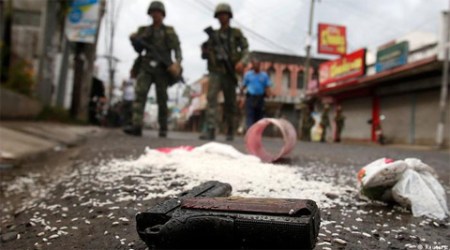 The attack occurred in a coastal village in Talipao town.