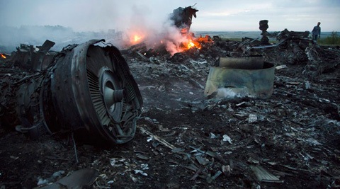 Pro-Russia rebels have claimed to have recovered the black box of Malaysia Airlines Flight MH17. (Source: AP photo)