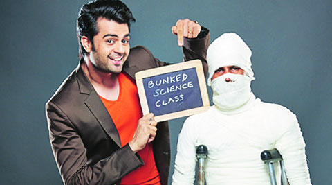 Manish Paul in Science of Stupid