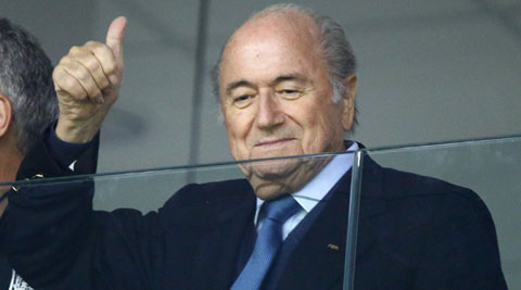 Blatter said that the tournament was a success thanks to high television ratings, stadiums that are "works of art" and zero positive tests for doping. (Source: Reuters)