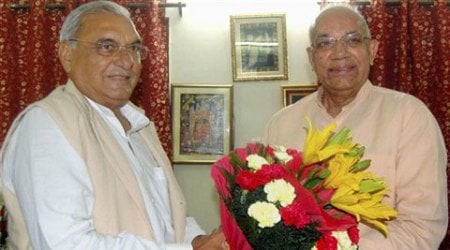 Solanki has become the 16th Governor of the state since its formation after trifurcation of Punjab in 1966. (Source: PTI)