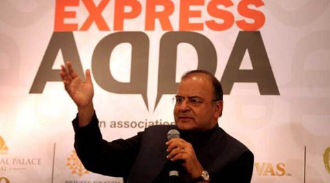 "Food inflation will be a challenge and a top priority for the government," said Arun Jaitley. (Express photo: Prashant Nadkar)