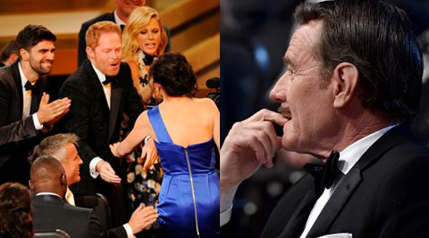 'Modern Family' won a record-tying fifth best comedy series Emmy Award and a dominant "Breaking Bad" captured the top drama award and a trio of acting honors in Monday's ceremony, which took a somber turn as Robin Williams was remembered with restraint and grace by his longtime friend, Billy Crystal.  (Source: AP) 