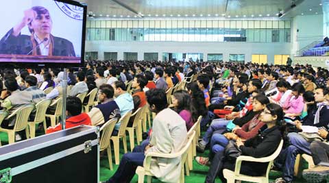 Using the Rugby Stadium will cost anywhere between Rs 10,000 and Rs 3 lakh a day. (Source: Express Archive)