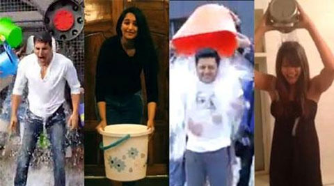Bollywood takes ALS Ice Bucket Challenge.