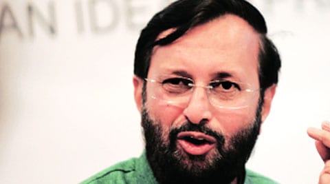 I don't like the word 'regulation' so there should be self mechanisms, Javadekar said. (Source: Express photo)