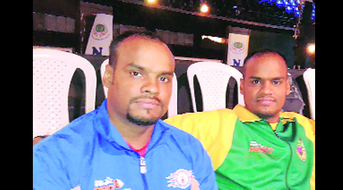 Shyam (left) and Ram turned out for the Bengal Warriors and the Patna Pirates respectively in the Pro Kabaddi League. 