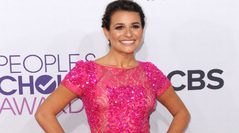 Lea Michele met Paetz met on the set of the recording artist's 'On My Way' music video this spring. (Source: AP)