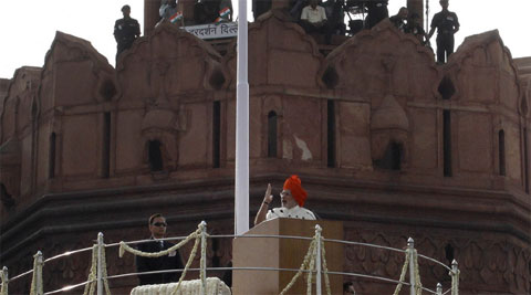 Prime Minister Narendra Modi used the country’s highest platform, its 68th Independence Day, to announce a new paradigm for this “institution”.  (Source: Express photo by Renuka Puri)